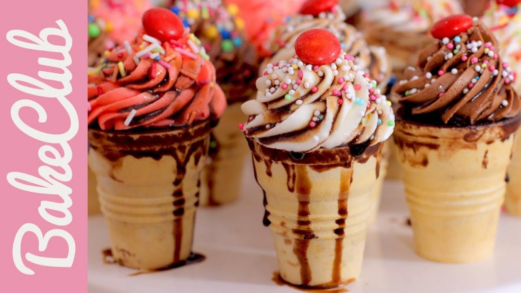 Eistüten Cupcakes | BakeClub