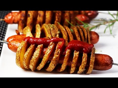 SAUSAGE TORNADO POTATO | Twister Dog | Street Food