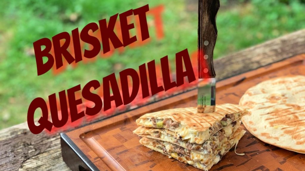 Brisket Quesadilla – schneller Reste-Snack vom Grill & "ganz leicht" :)