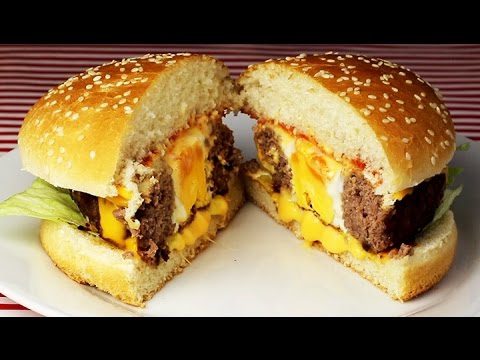 EGG in the HOLE CHEESEBURGER