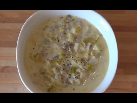 Sallys Hackfleisch-Lauch-Suppe / Sallys Welt