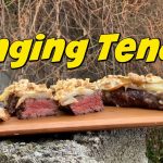 Hanging Tender mit Brie, Birne & Walnuss - Onglet vom Grill