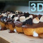 Jack Daniels injected & cedar planked Twinkies (inspired by Chef Ted Reader) (3D Version)