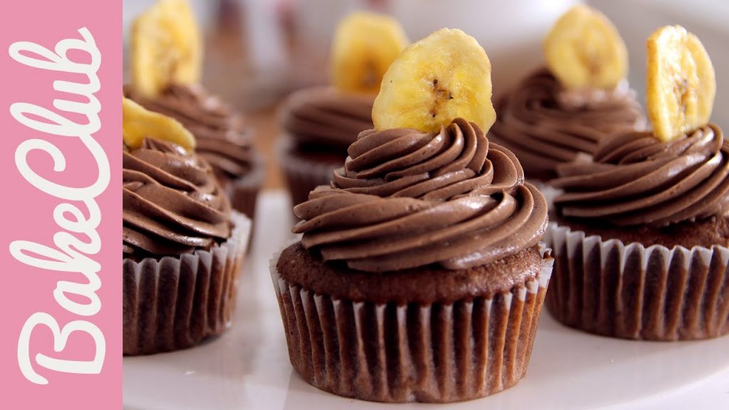 Nutella-Bananen-Cupcakes | BakeClub