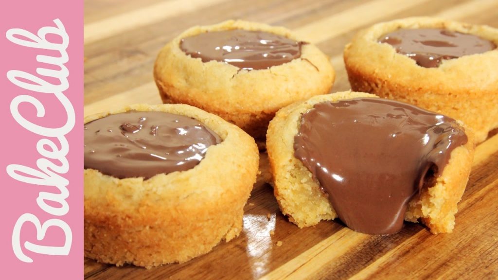 Nutella Cookie Cups | BakeClub