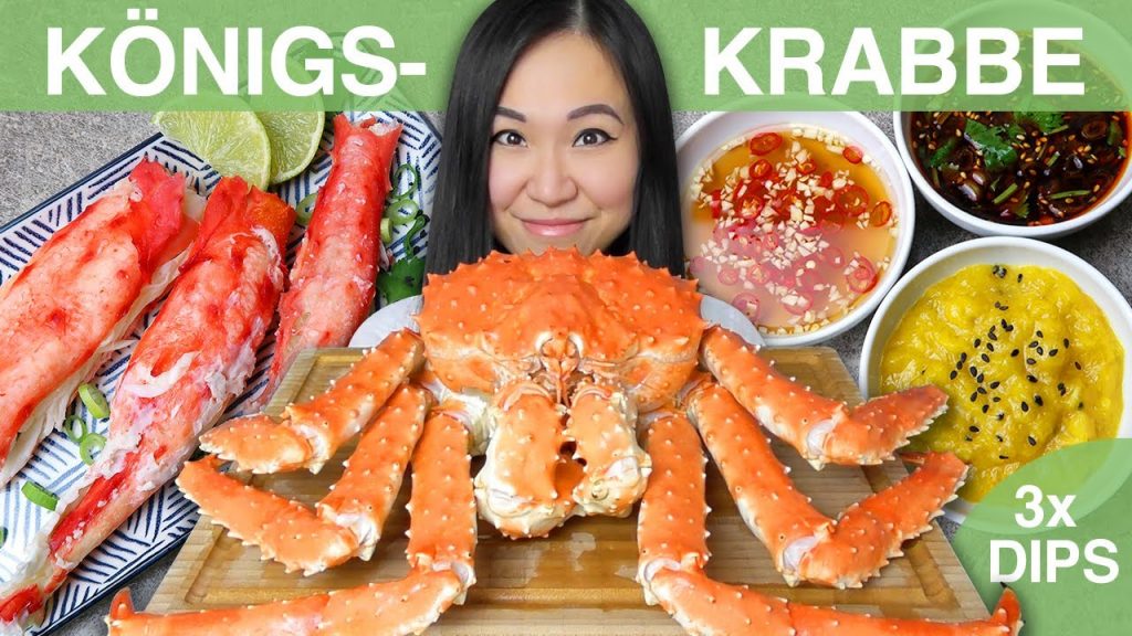 REZEPT: Königskrabbe zubereiten | asiatische Dip Saucen | Mango Chutney | Nuoc Cham | King Crab