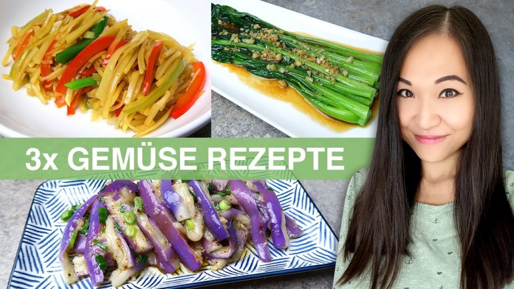 REZEPT: Vegetarische Gerichte auf chinesische Art | Kartoffeln Tu Dou Si | Auberginen | vegan