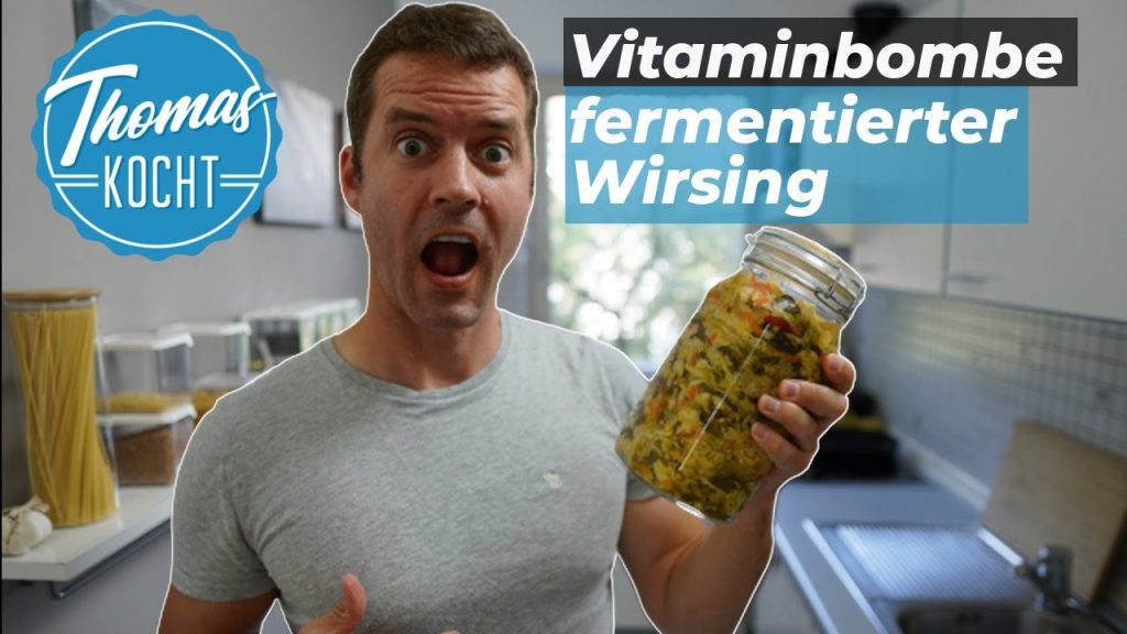 Achtung Vitaminbombe!! – Fermentierter Wirsing mit Ingwer und Kurkuma