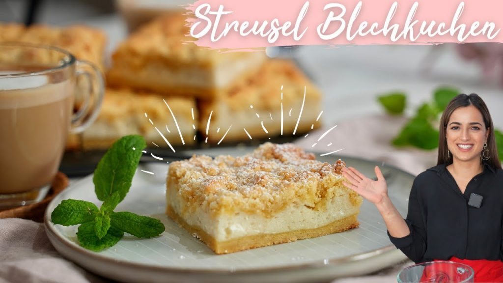 Locker leichter Streusel-Blechkuchen mit Joghurt / Kikis Kitchen Blechkuchen mit Streuseln
