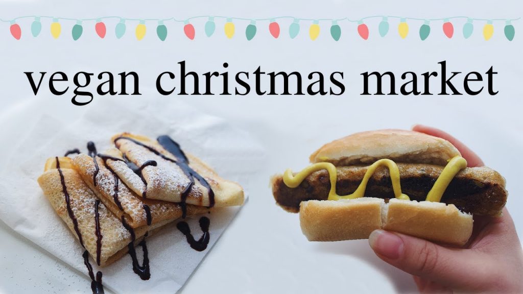 I recreated Foods from Christmas Markets (vegan)
