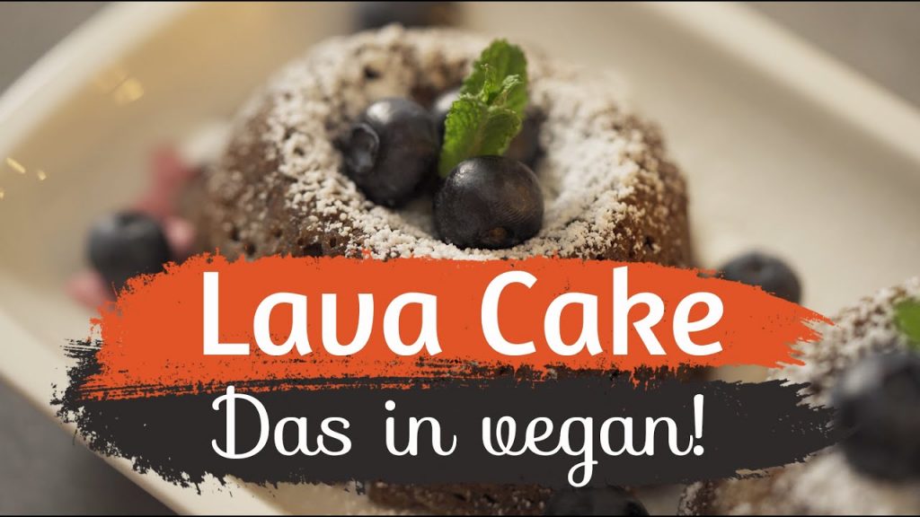 VEGANER LAVA CAKE MIT FLÜSSIGEM KERN I Das, in vegan #4