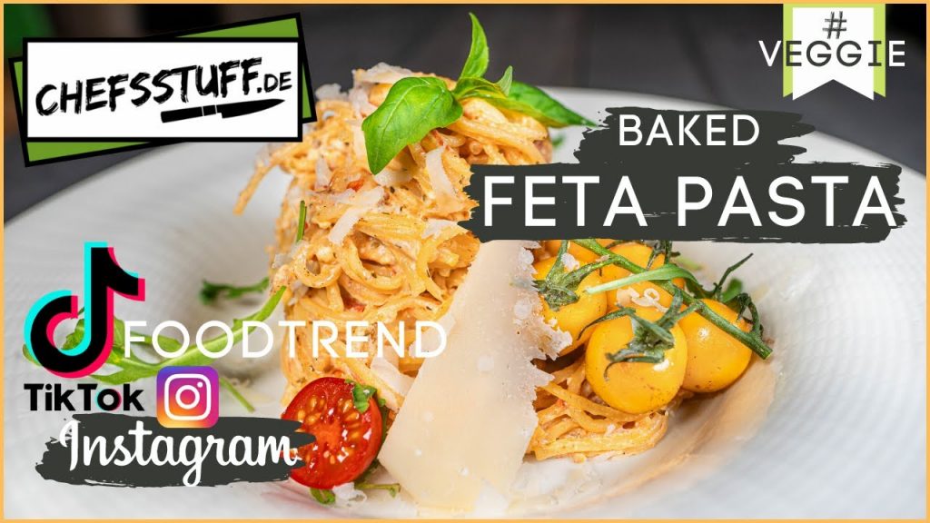 Baked Feta Pasta mit nur 5 Zutaten | Foodtrend 2021 | One Pot Gericht