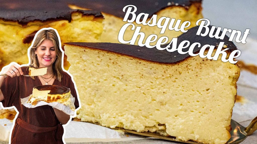 Basque Burnt Cheesecake | Cremiger San Sebastian Käsekuchen | Felicitas Then