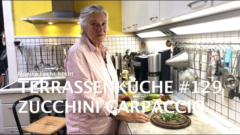 Zucchini Carpaccio – Terrassenküche #129
