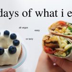 What I eat in a Week (as a vegan home alone)