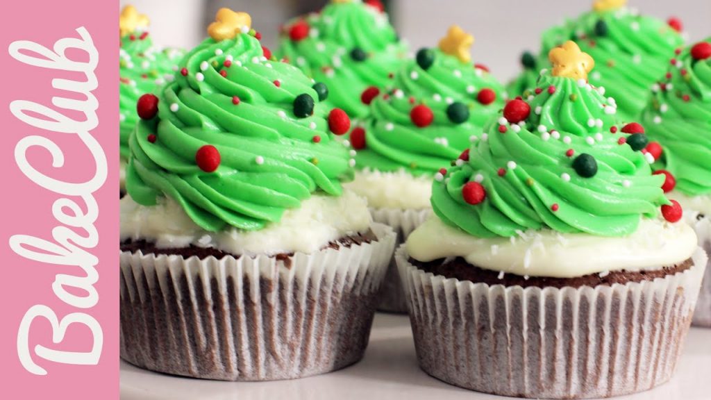 Weihnachtsbaum Cupcakes | BakeClub