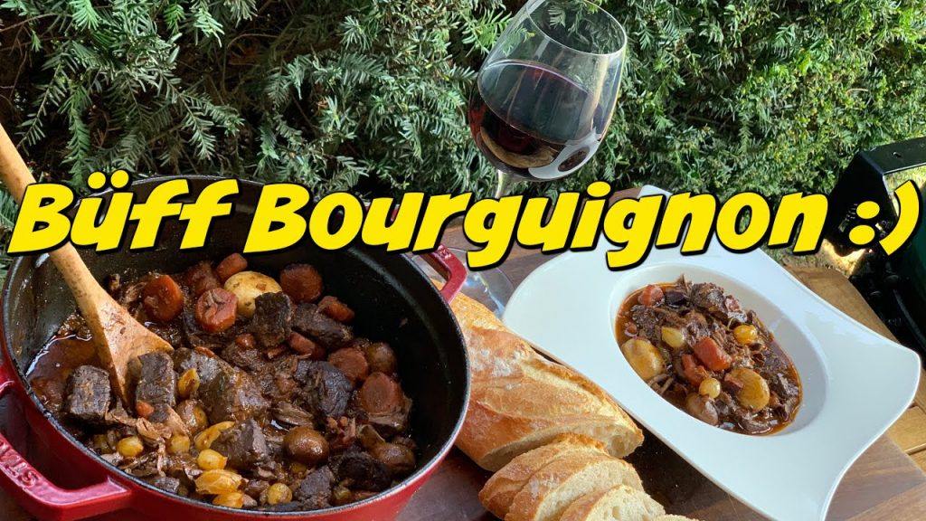 Büff Bourguignon – Das Schmorgericht Boeuf Bourguignon mal anders