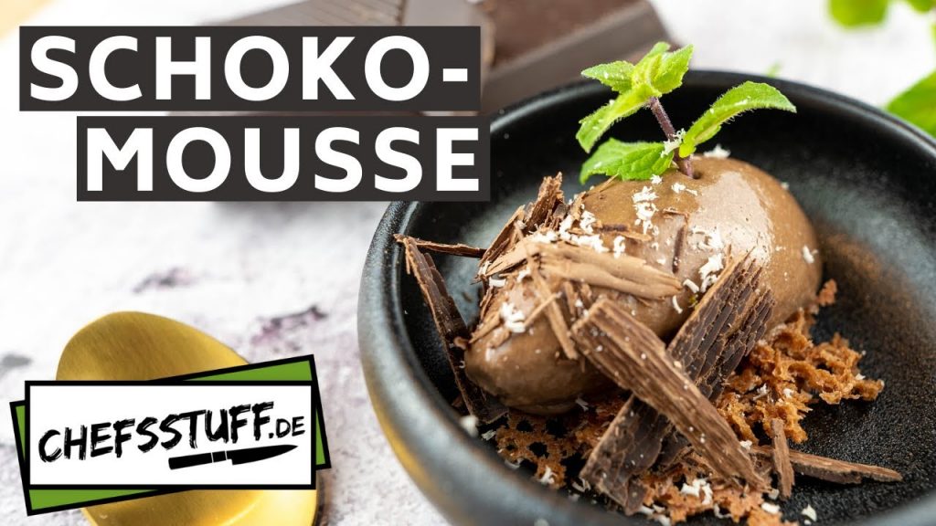 Mousse Au Chocolat – dunkles cremiges Schokoladenmousse | Nocken abstechen Tipp