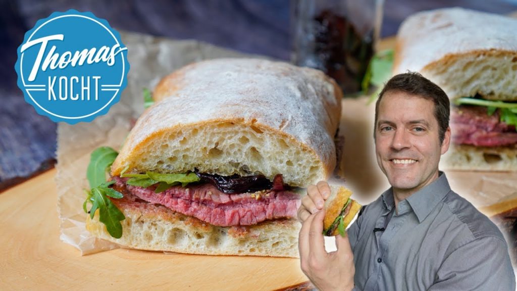 Steak Sandwich – schnell und lecker – Thomas kocht