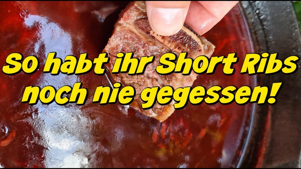 Short Ribs zum Dippen?! – Cherry Beer Potion Short Ribs mit PitmasterX