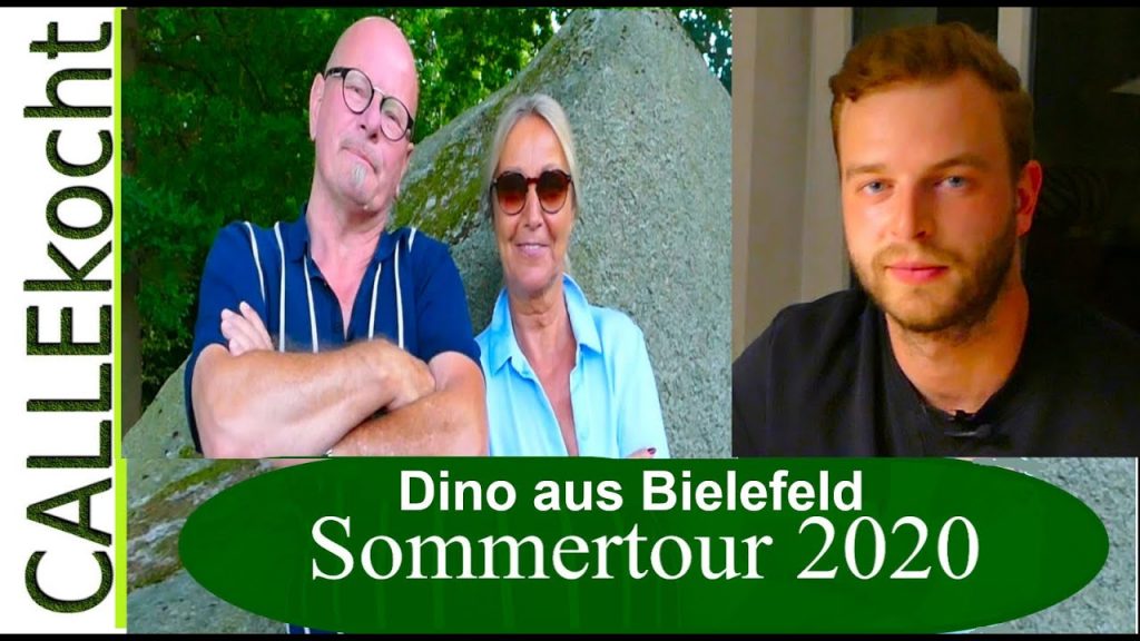 Kochen mit Dino – Sommertour 2020 –  Wildschweinrücken und Salat in Bielefeld. Unsere Mitmachköche.