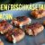 Ziegen (FRISCH) käsetaler in Bacon – Beilagenrezept