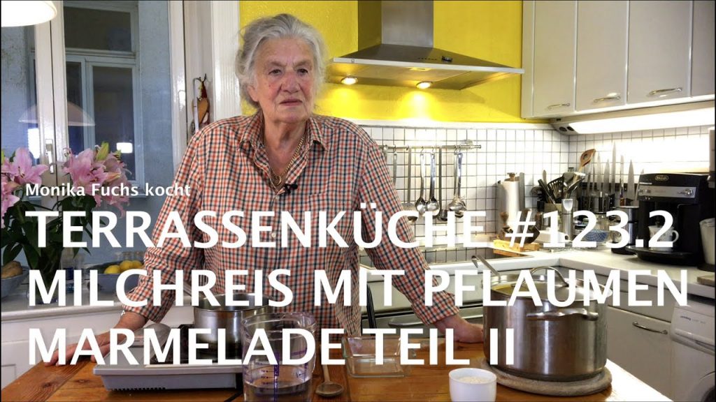 Milchreis mit Pflaumenmarmelase, Kitchen Quickie –  Terrassenküche #123.2