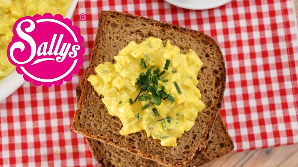 Selbstgemachte Mayonnaise an Eiersalat/ Wie schäle ich hartgekochte Eier? Hacks & Fails