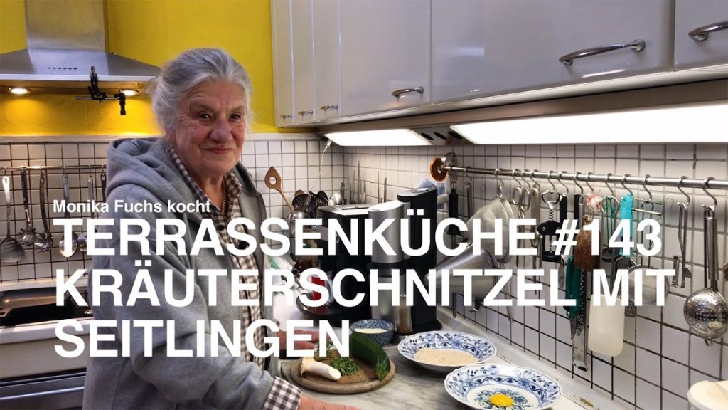 Kräuerschnitzel mit Seitlingen – Terrassenküche #143