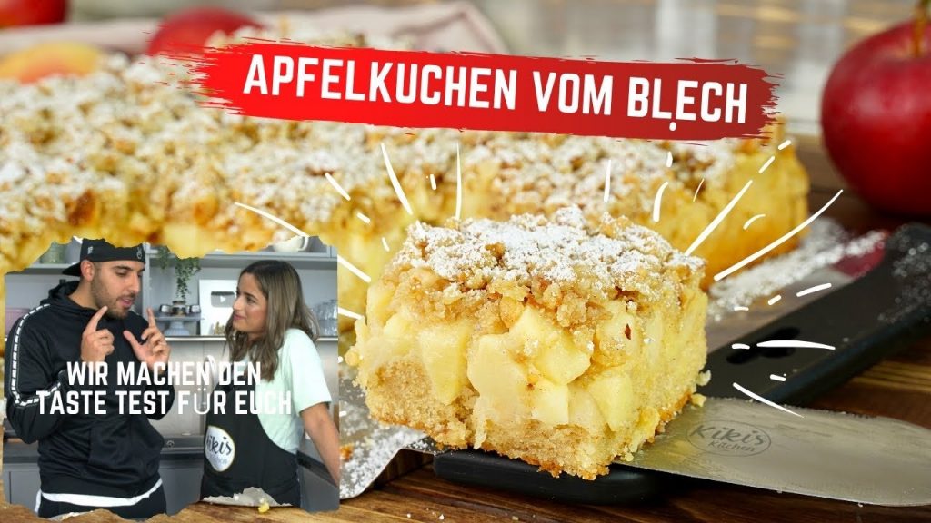 Weltbester Apfelkuchen vom Blech – so saftig und lecker / 30 Minuten Challenge / Apfelblechkuchen