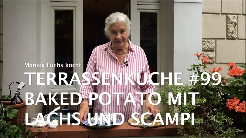 Baked Potato mit Lachs und Scampi – Terrassenbüche #99