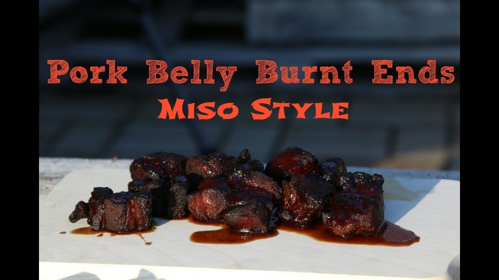 Pork Belly Burnt Ends – Miso Style
