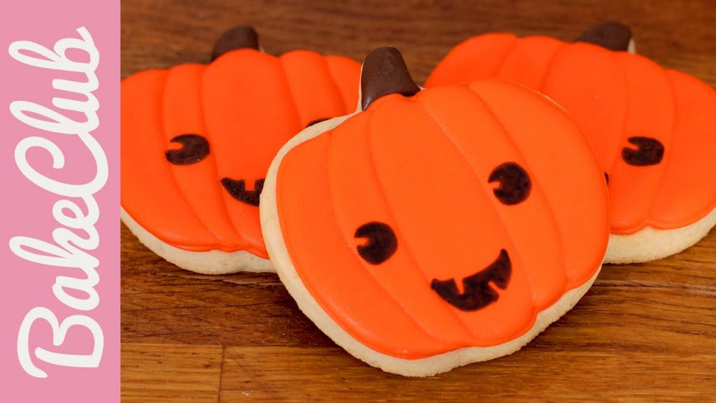 Kürbisgesichter Cookies (Halloween Essen)| BakeClub