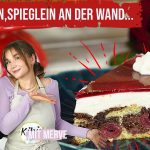 Kiki meets: Merve / SCHNEEWITTCHEN-Torte & mein Schneewitchen Make-Up / Rezept für Kirschkuchen