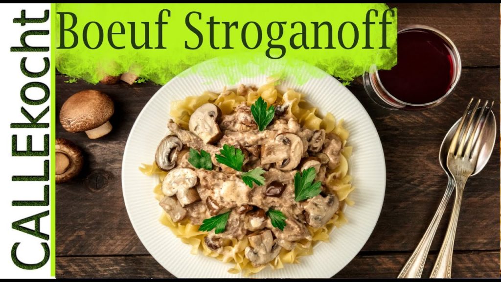 Filetspitzen Boeuf Stroganoff – Einfach selber machen