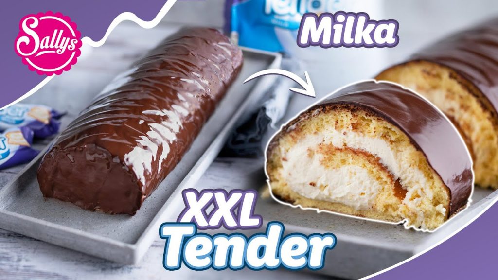 Milka Tender XXL / nachgemacht: Original trifft Sally