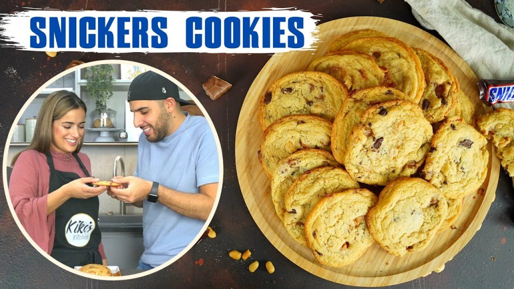 11 Minuten Snickers Cookies / Leckere Snickers-Kekse selber backen in nur 11 Minuten / Keksrezepte