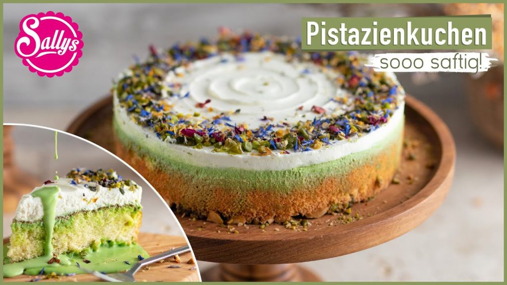 Pistazienmilch Torte / Frühlingstorte/ Ramadan Rezepte / Sallys Welt