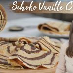 Crêpes Tourbillon - Schoko-Vanille-Crepes - ZEBRA Crepes auch perfekt für Kinder / Kikis Kitchen