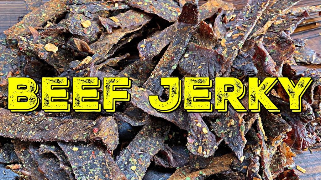 BEEF JERKY SELBSTGEMACHT – DÖRRFLEISCH AUS DEM SMOKER – THAI BEEF JERKY