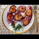 FRUCHTIGE PFLAUMENTARTE | Gebäck Obst "italienisches Rezept" Süßes backen
