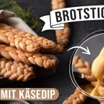 Brotsticks mit Käsedip / Breadsticks / Silvester Snack / Sallys Welt