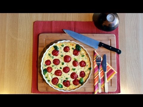 TOMATENAUFLAUF mit RICOTTACREME | "italienische Küche" kalorienarm
