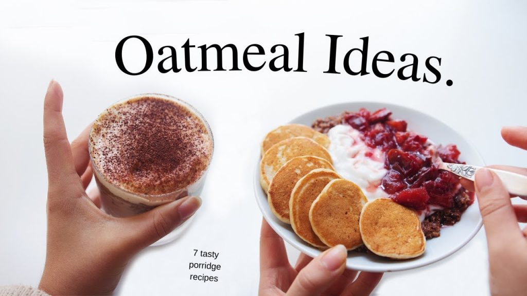 A Week of Amazing Oatmeal Ideas (not boring)