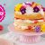 Naked Cake zum Muttertag / Erdbeer-Rhabarber-Torte mit essbaren Blumen / Sallys Welt