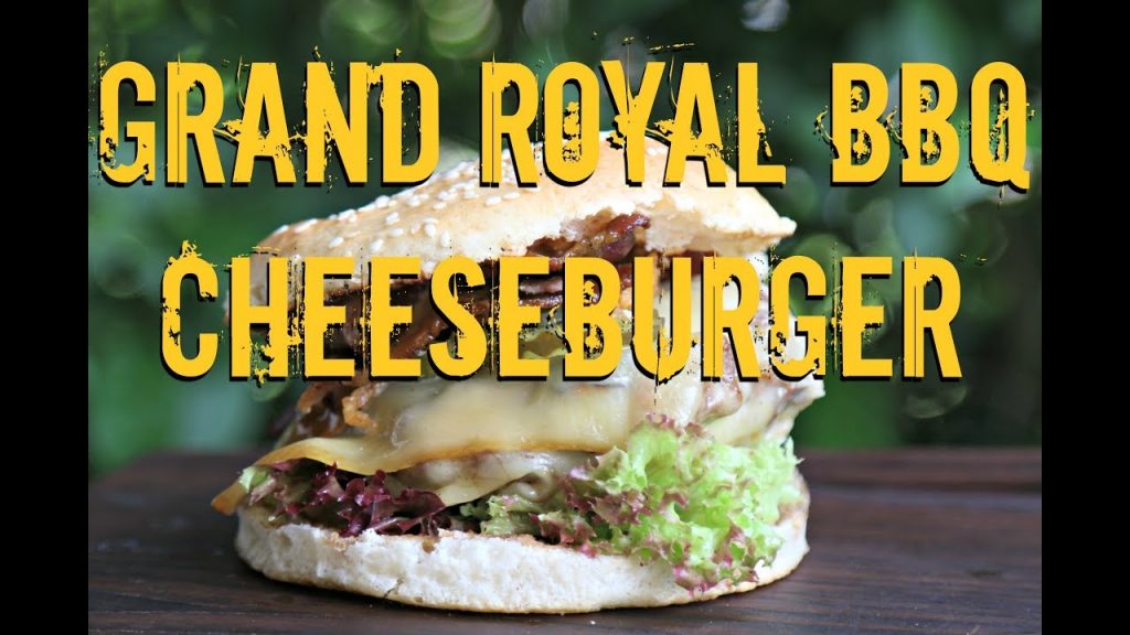 Grand Royal BBQ Cheeseburger