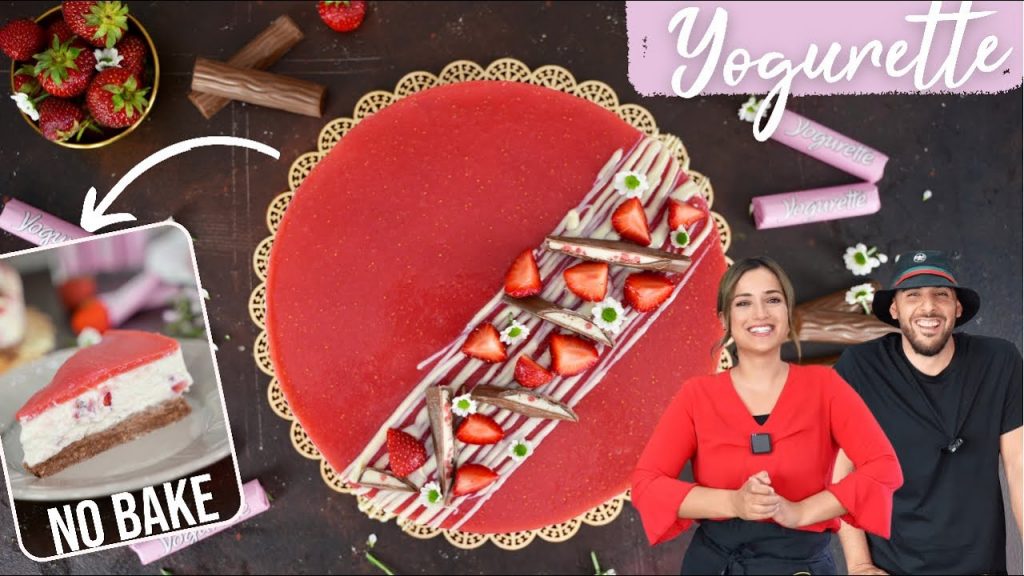 PREMIERE: Yogurette-Torte ohne Backen – ohne Gelatine / Taste Test mit Hamza