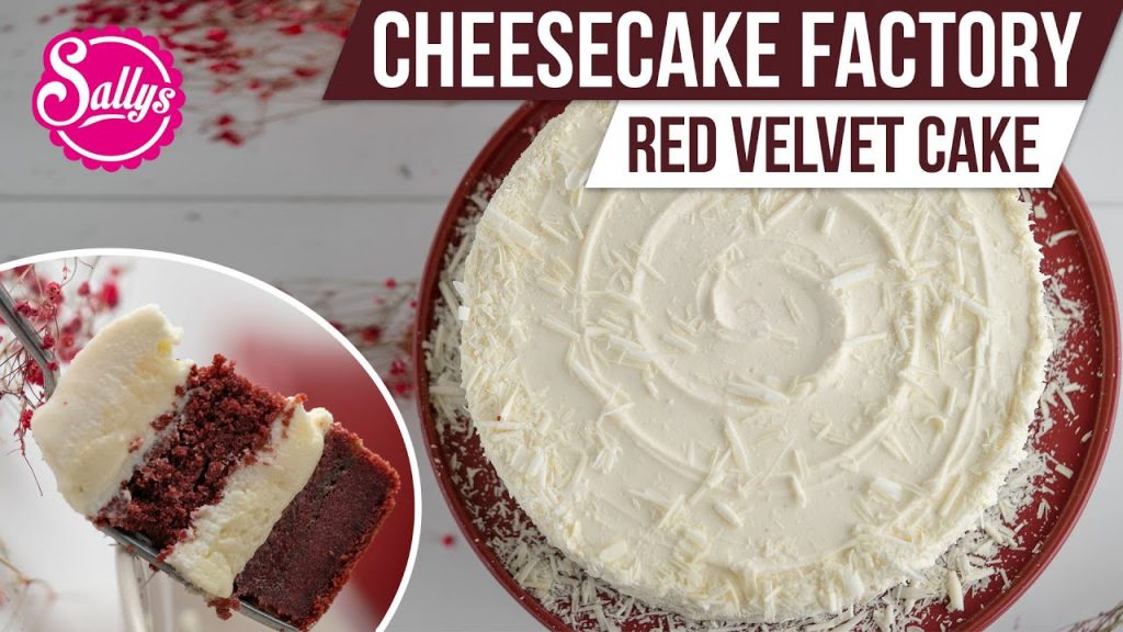 Red Velvet Cheesecake / Cheesecake Factory / Sallys Welt