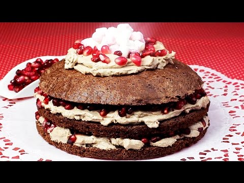 SCHOKO-GRANATAPFEL LAYER CAKE