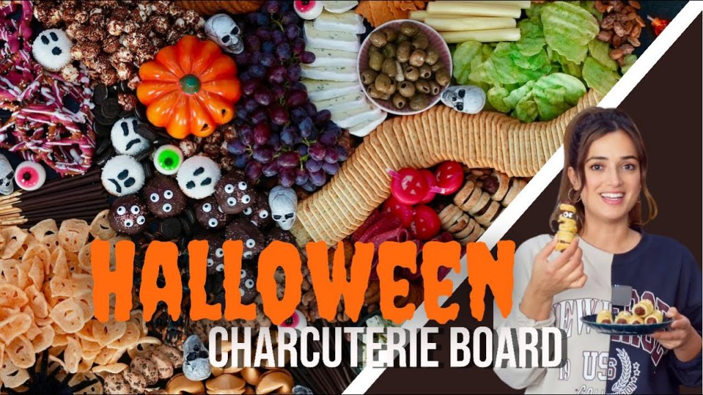 Charcuterie Board / Fingerfood für Halloween / Partysnacks & Crowdfeeder mit Kiki